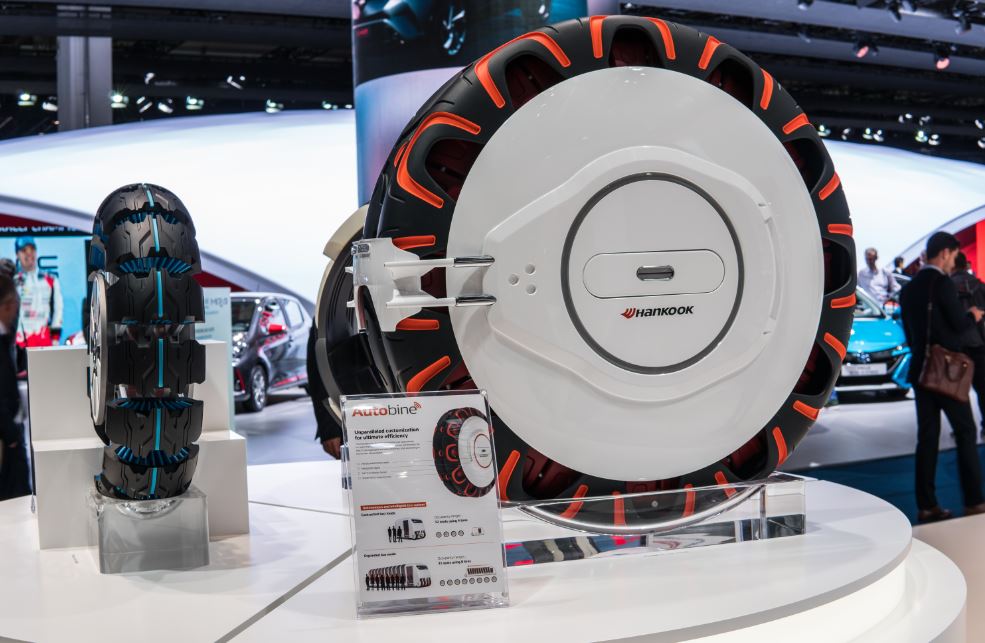 Propuesta de neumáticos del futuro de Hankook.