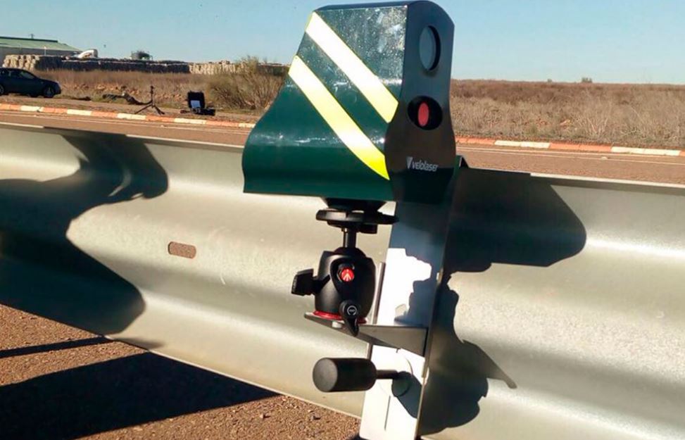 El Velolaser, el nuevo radar de la Guardia Civil