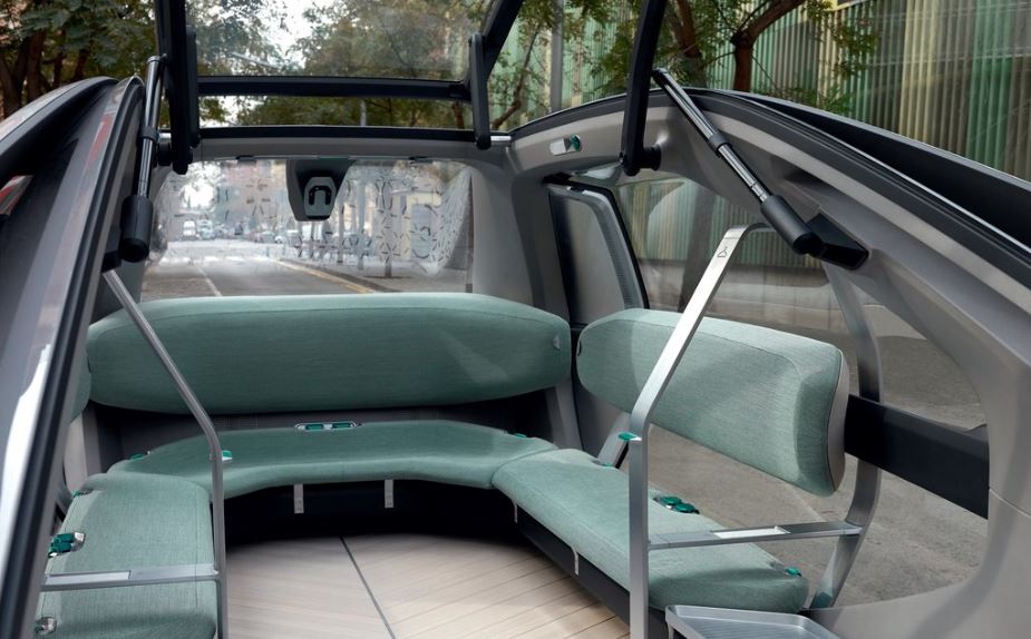 Interior del nuevo Renault Ez-Go.