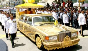 La colección de coches del sultán de Brunéi
