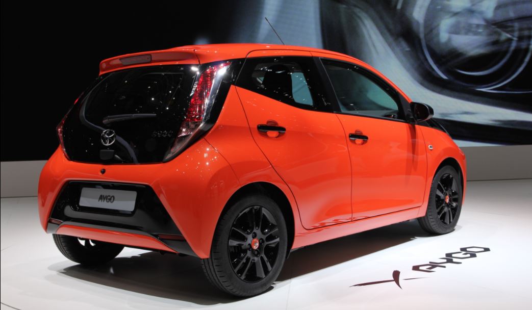 Toyota Aygo: trasera