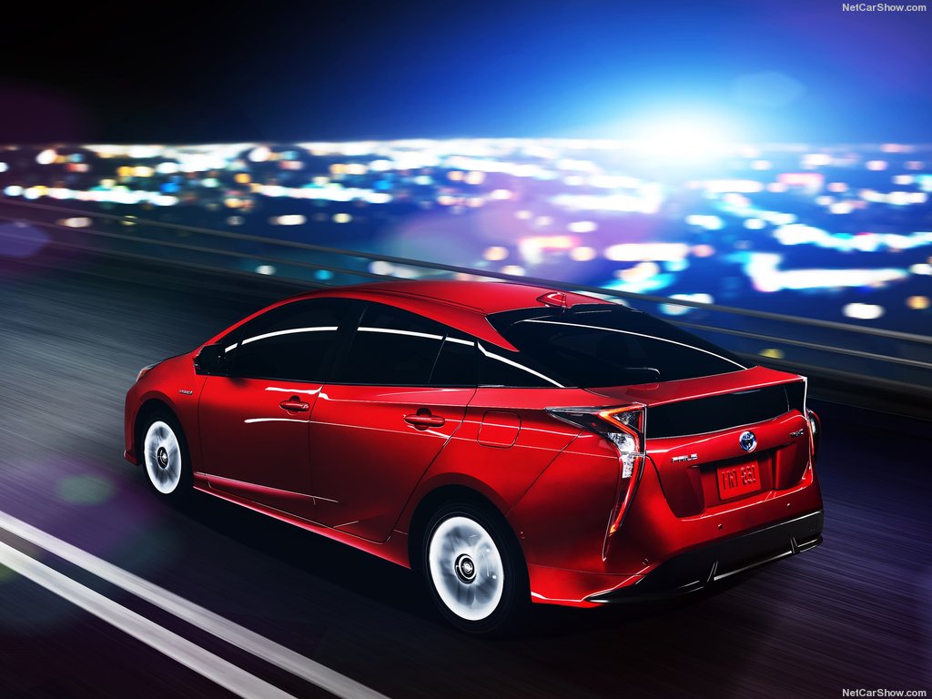 Toyota Prius 2016: trasera
