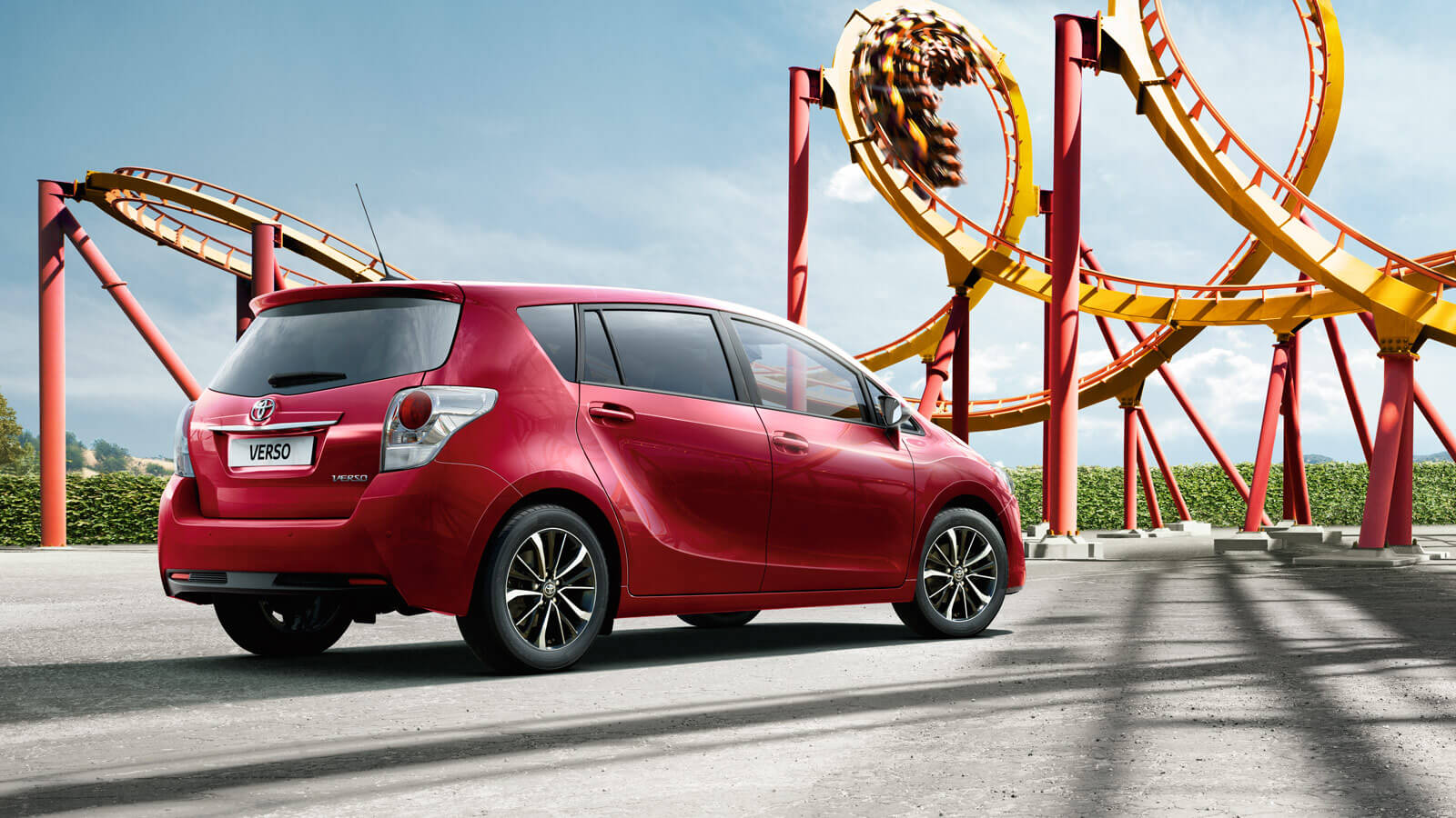 Toyota Verso: trasera