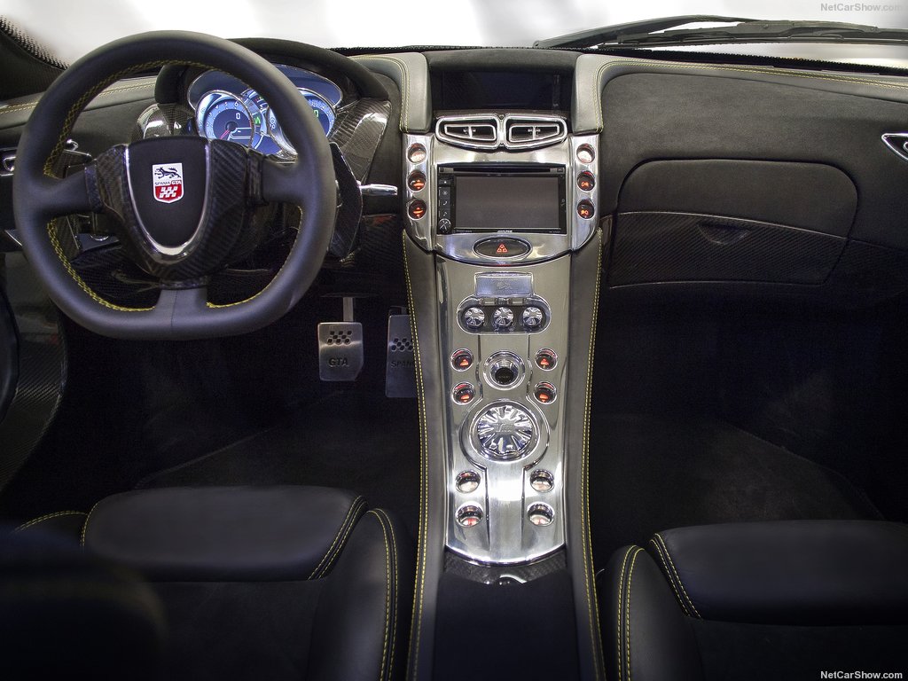 GTA Spano: interior