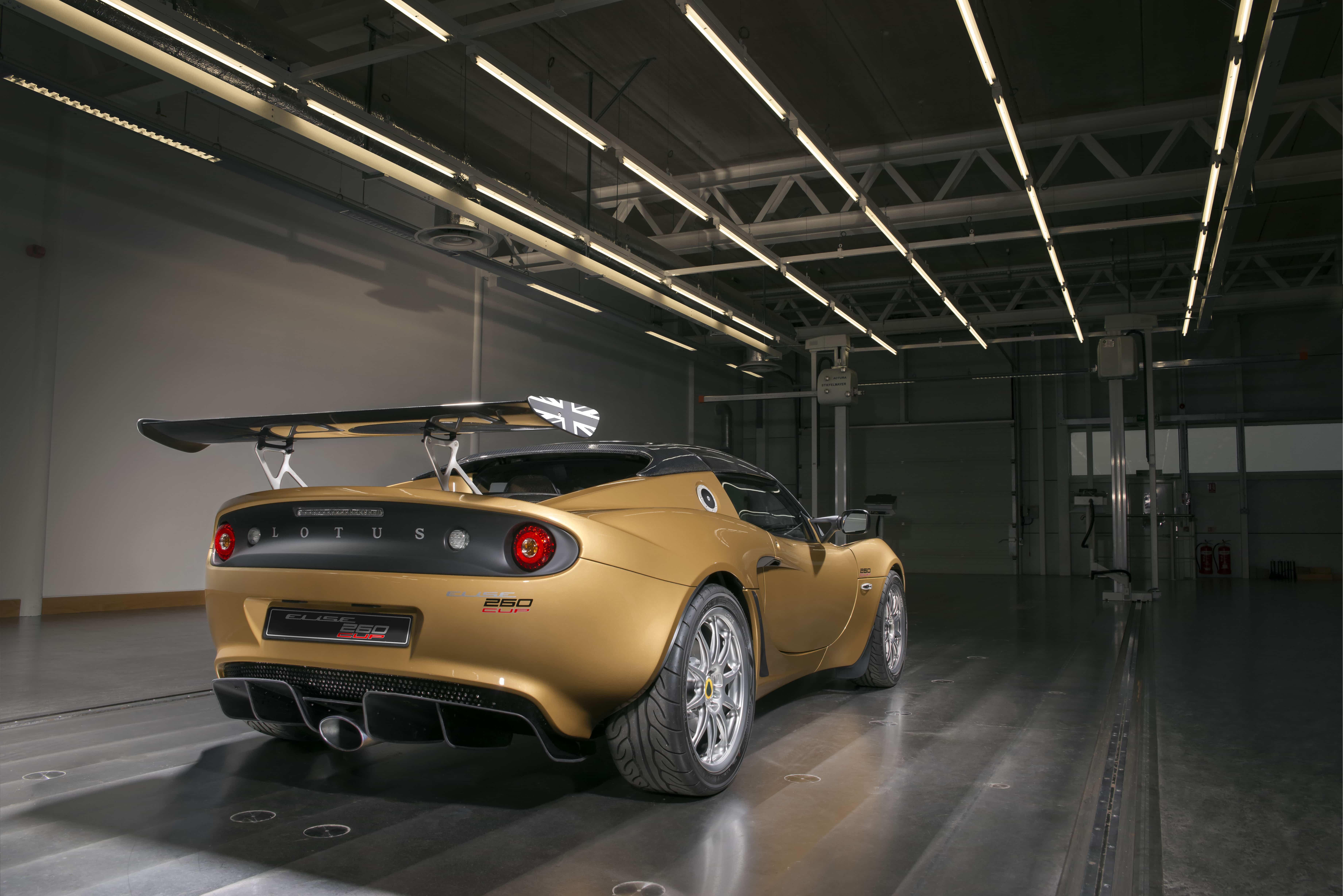 Lotus Elise Cup 260: trasera