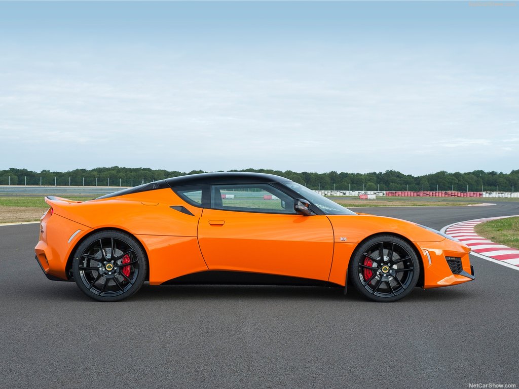 Lotus Evora 400: lateral