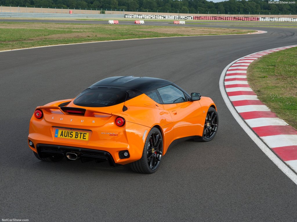 Lotus Evora 400: trasera