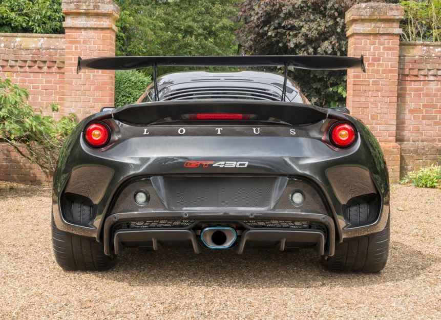 Lotus Evora GT430 trasera.