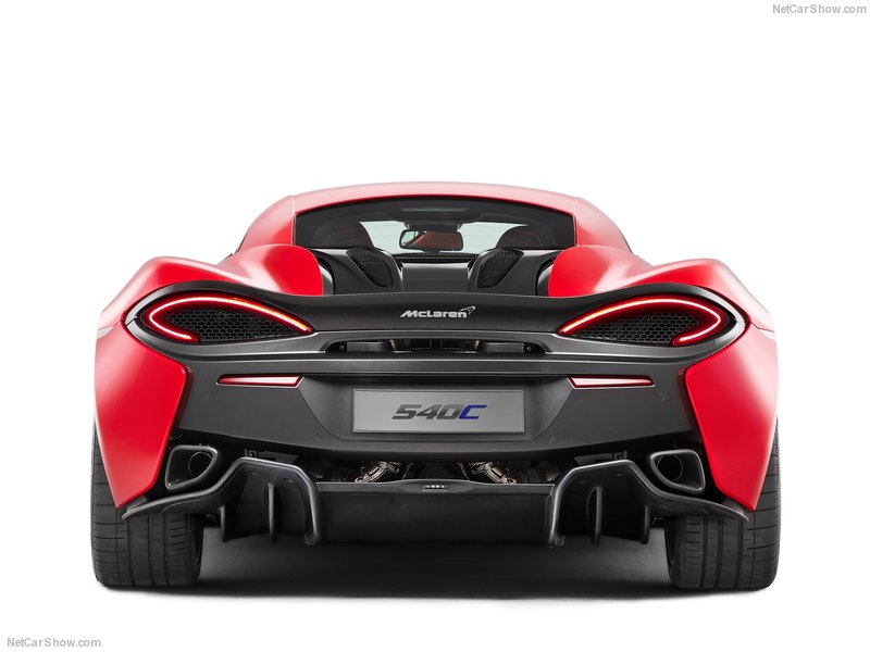 McLaren 540C: trasera