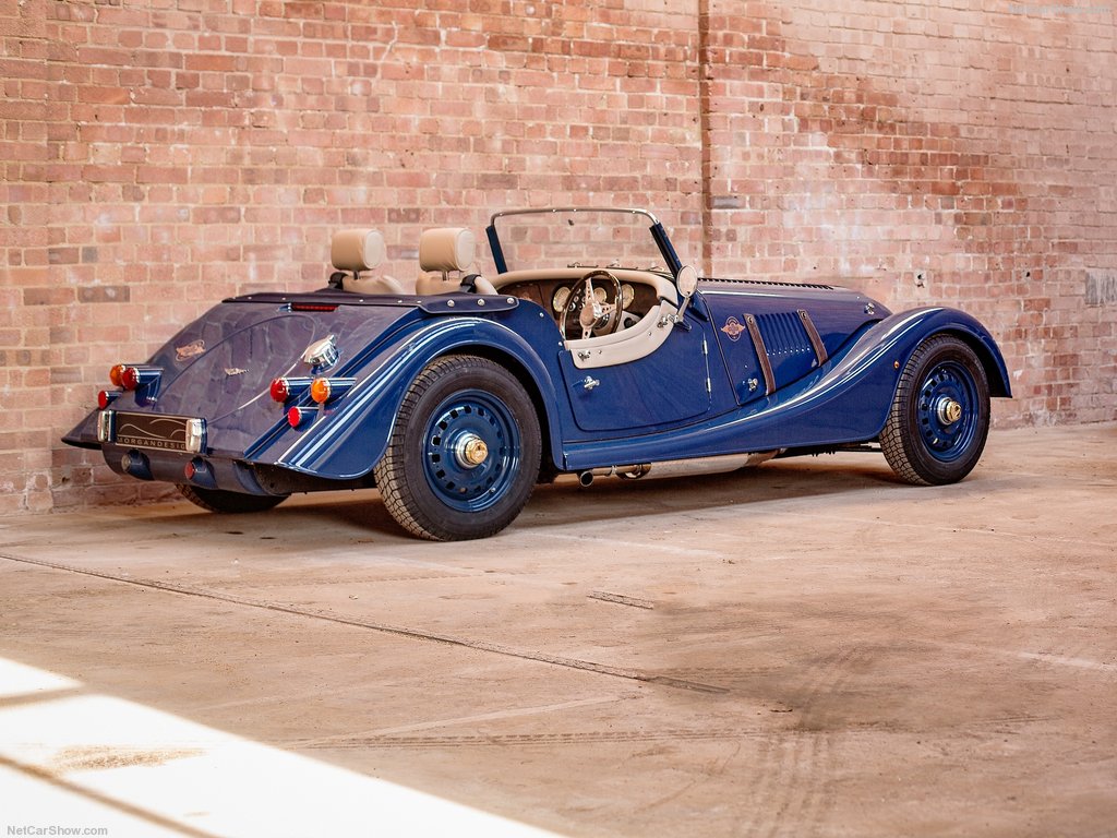 Morgan 4/4: trasera