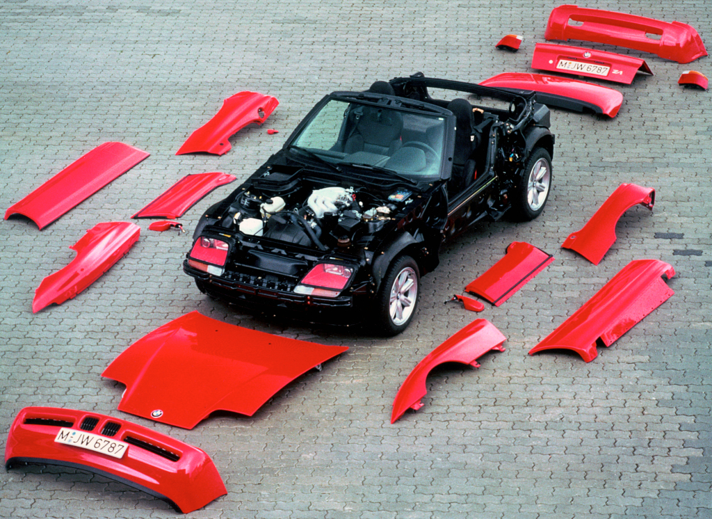 BMW Z1: chasis