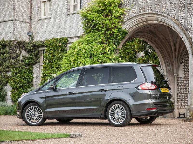Ford Galaxy: trasera