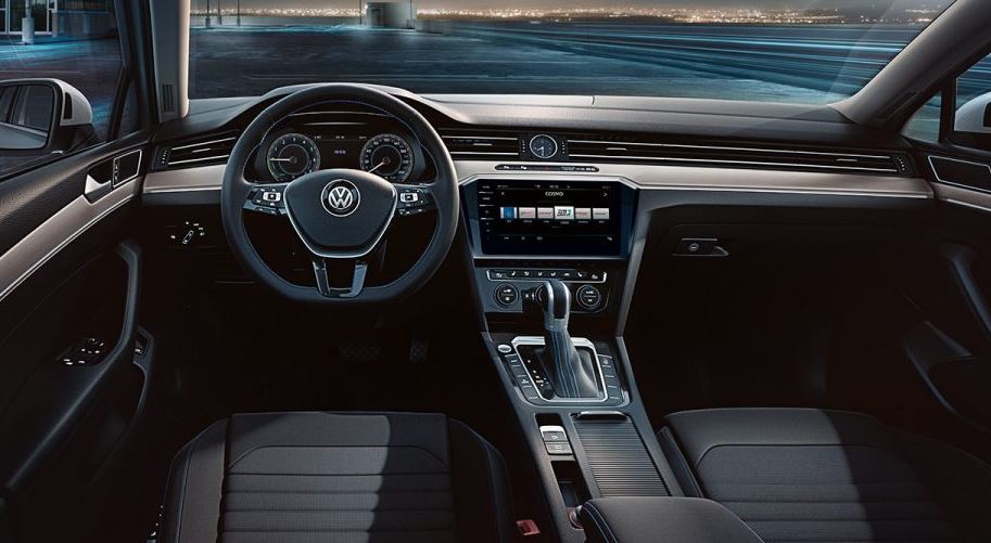 Interior del nuevo Volkswagen Passat.