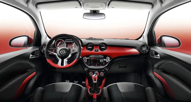 Interior del Opel Adam.