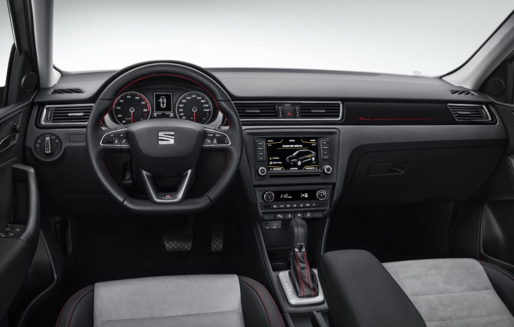 Interior del SEAT Toledo.