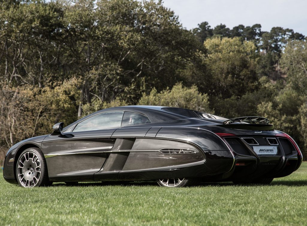McLaren X-1: trasera