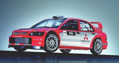 Mitsubishi Lancer Rally.