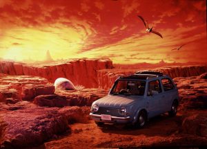 Nissan Pao, el añorado y limitado utilitario de diseño retro