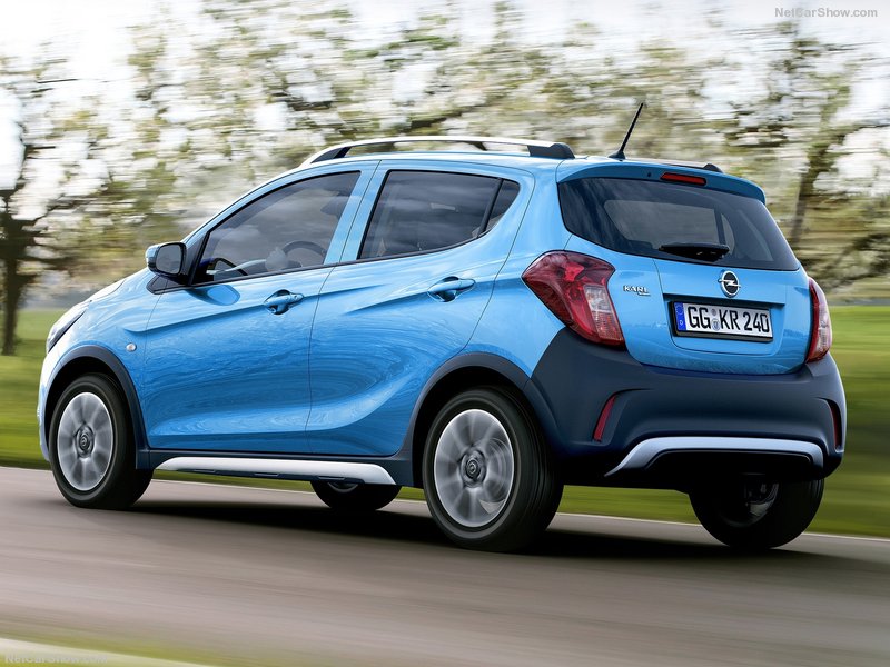 Opel Karl Rocks: trasera