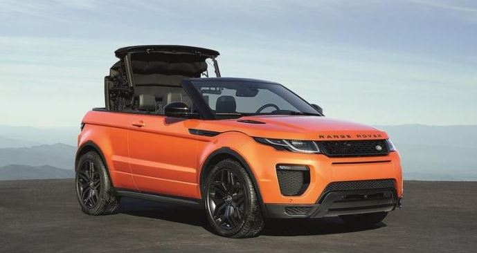 Range Rover Evoque cabrio.