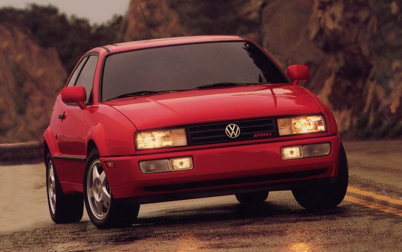 Volkswagen Corrado de frontal.