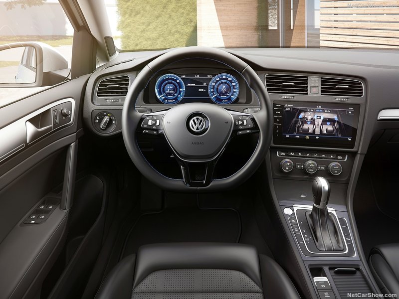 Volkswagen e-Golf eléctrico: interior