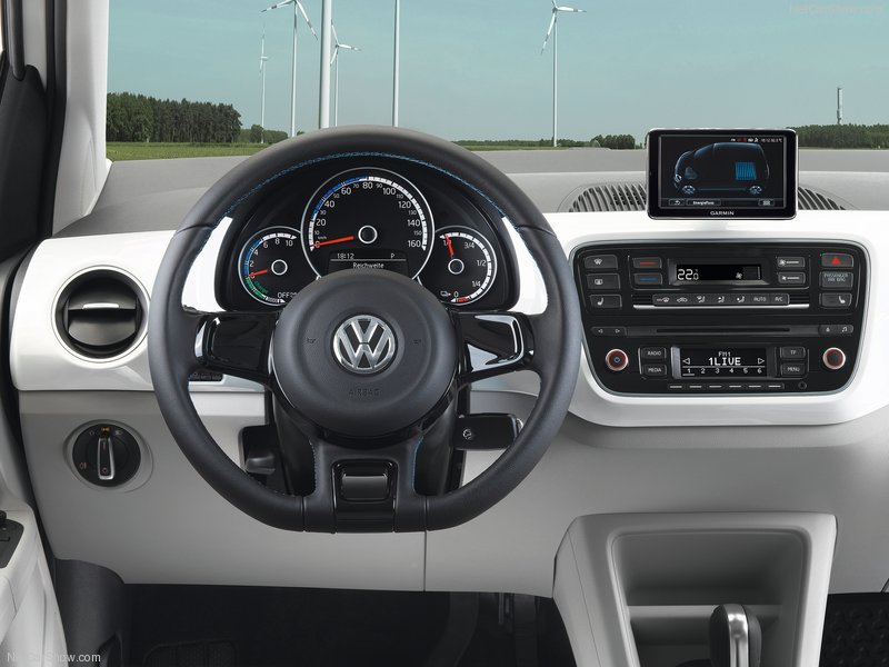 Volkswagen e-Up! eléctrico: interior