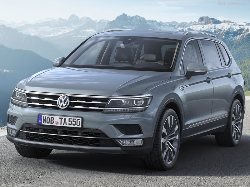 Volkswagen Tiguan Allspace: frontal