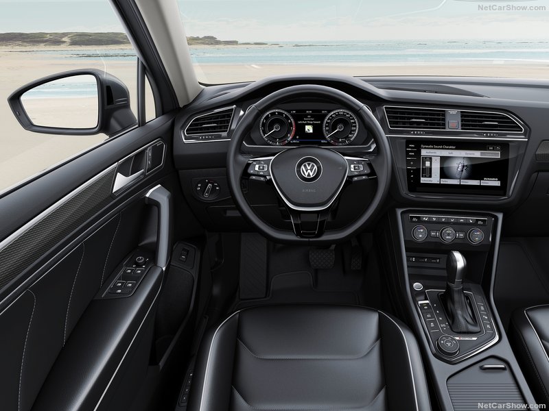 Volkswagen Tiguan Allspace: interior