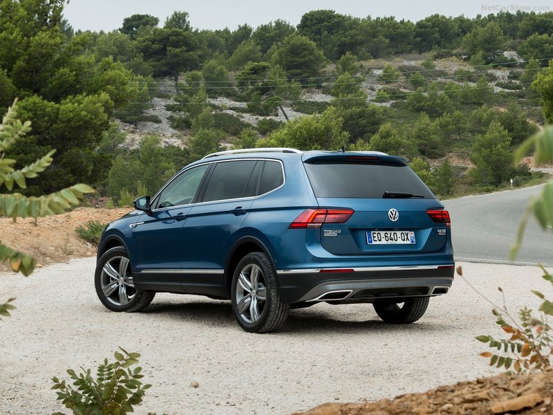 Volkswagen Tiguan Allspace: trasera