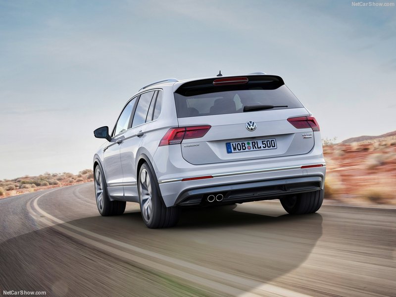 Volkswagen Tiguan: trasera
