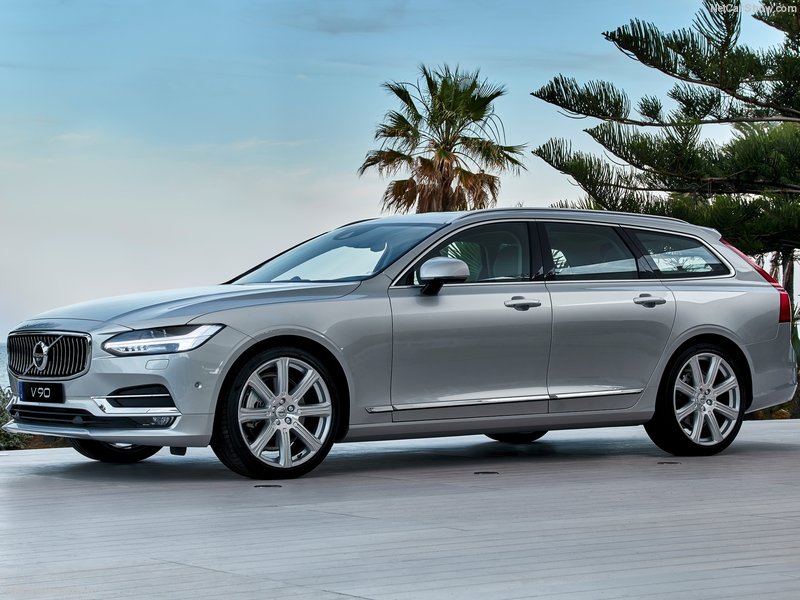 Volvo V90: lateral