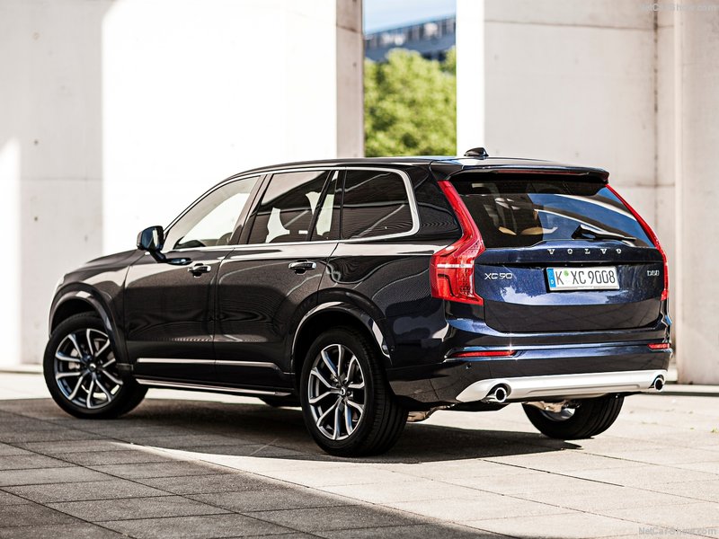Volvo XC90: trasera