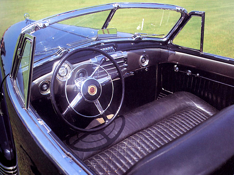Buick Y Job: interior