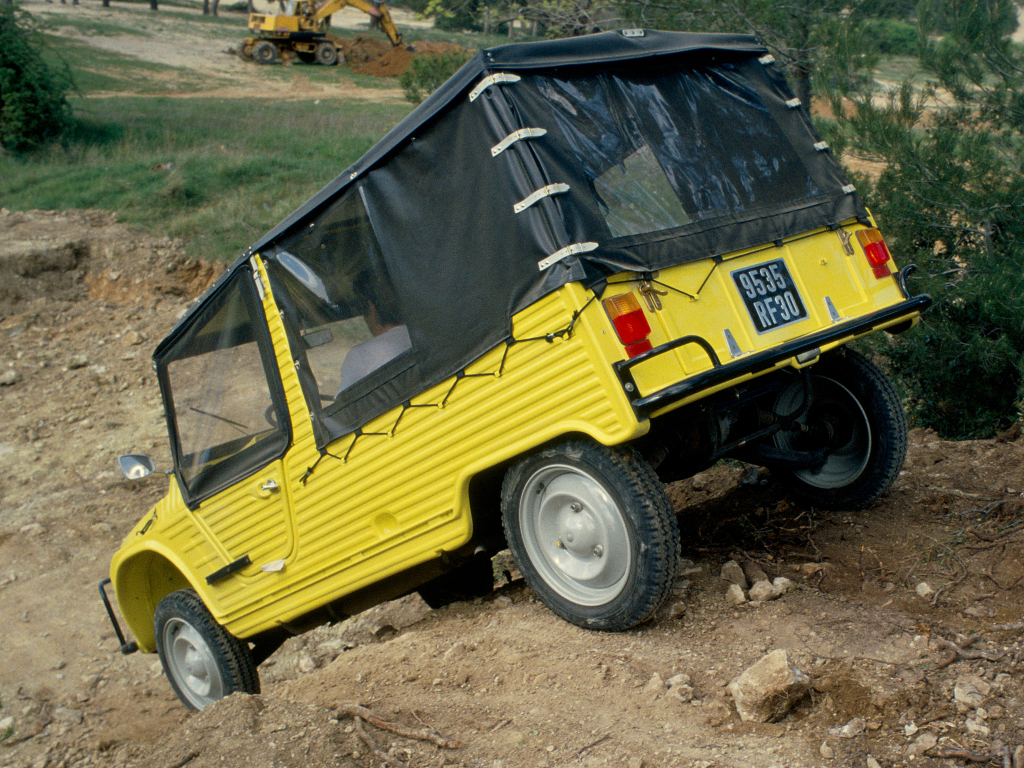 Citroën Méhari: trasera