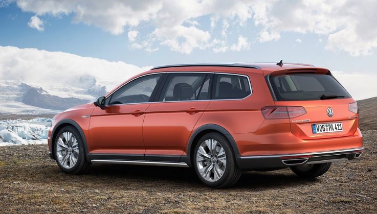 Diseño exterior del Volkswagen Passat Alltrack.