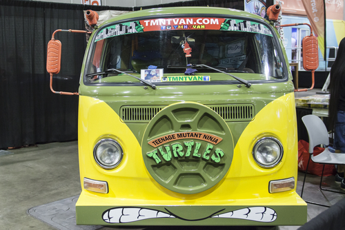 Furgoneta de las tortugas ninja