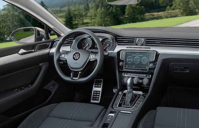 Interior del Volkswagen Passat Allttrack.