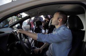 Los coches de Andrés Iniesta