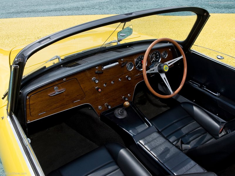 Elan Para Lotus Elan 62-73 True Funda de Piel Del Volante Azul Real Doble Pegatina 