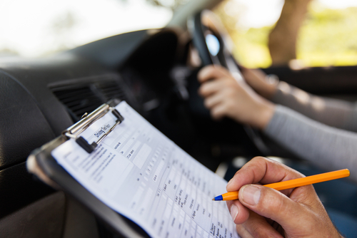 ¿Qué debe tenerse en cuenta en la prueba de conducción?