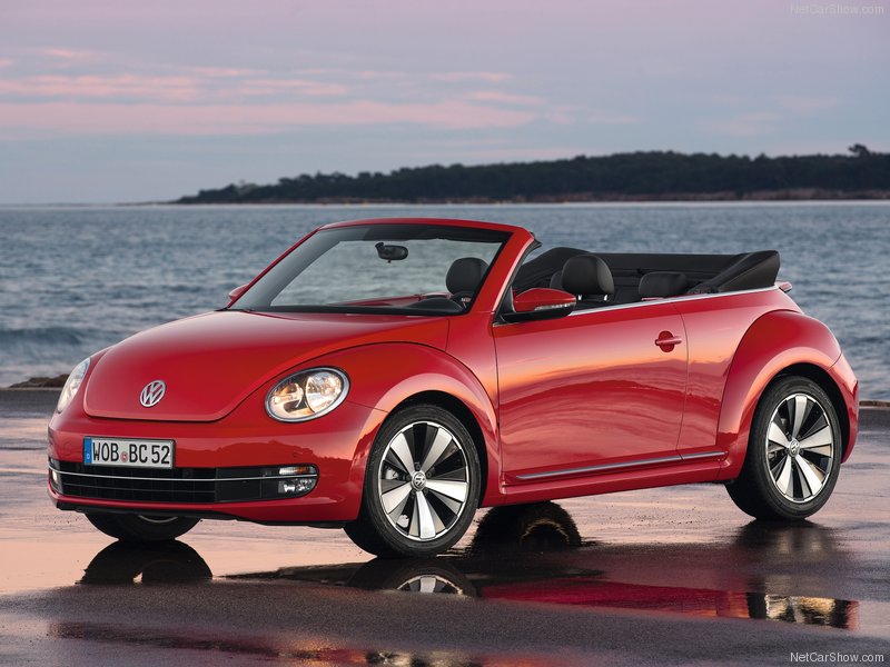 Volkswagen Beetle Cabrio: frontal
