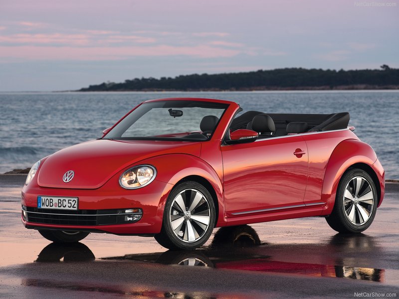 Volkswagen Beetle Cabrio: frontal