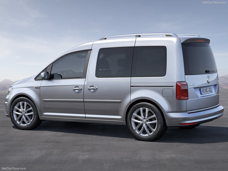 Volkswagen Caddy: trasera