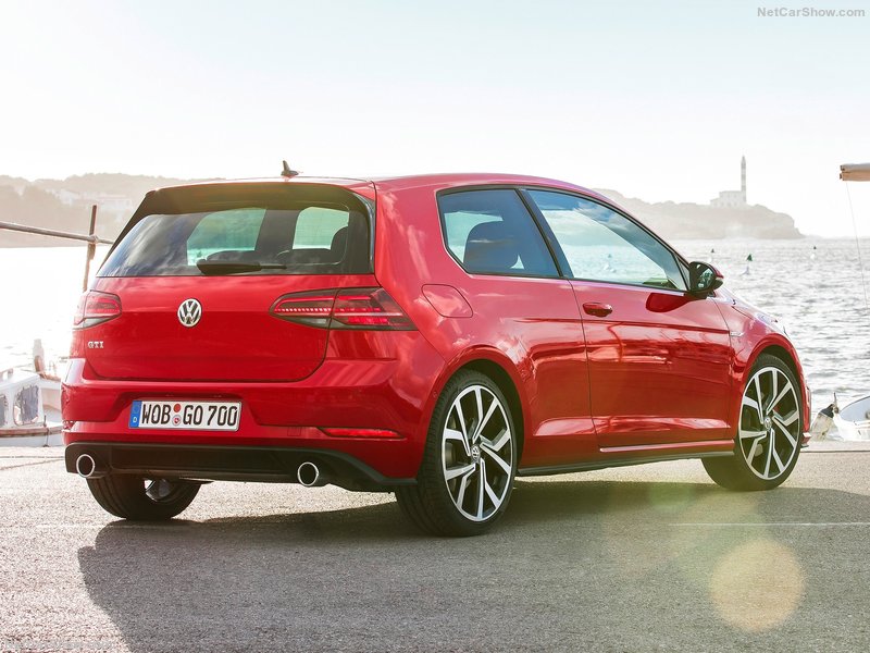 Volkswagen Golf GTI: trasera