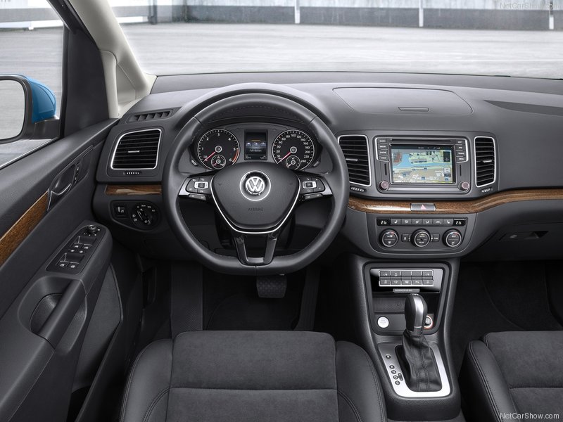 Volkswagen Sharan: interior