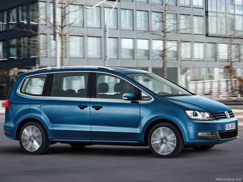 Volkswagen Sharan: lateral