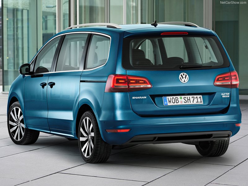 Volkswagen Sharan: trasera