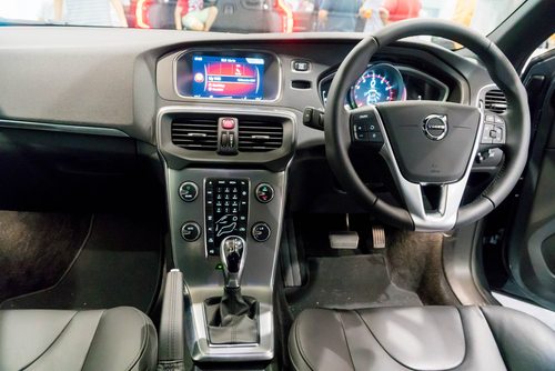 Volvo V40: interior