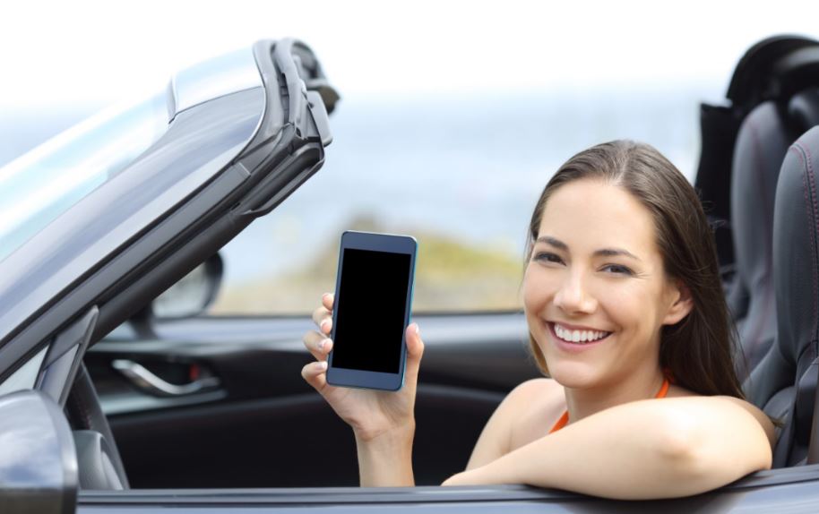 App para alquilar un coche.